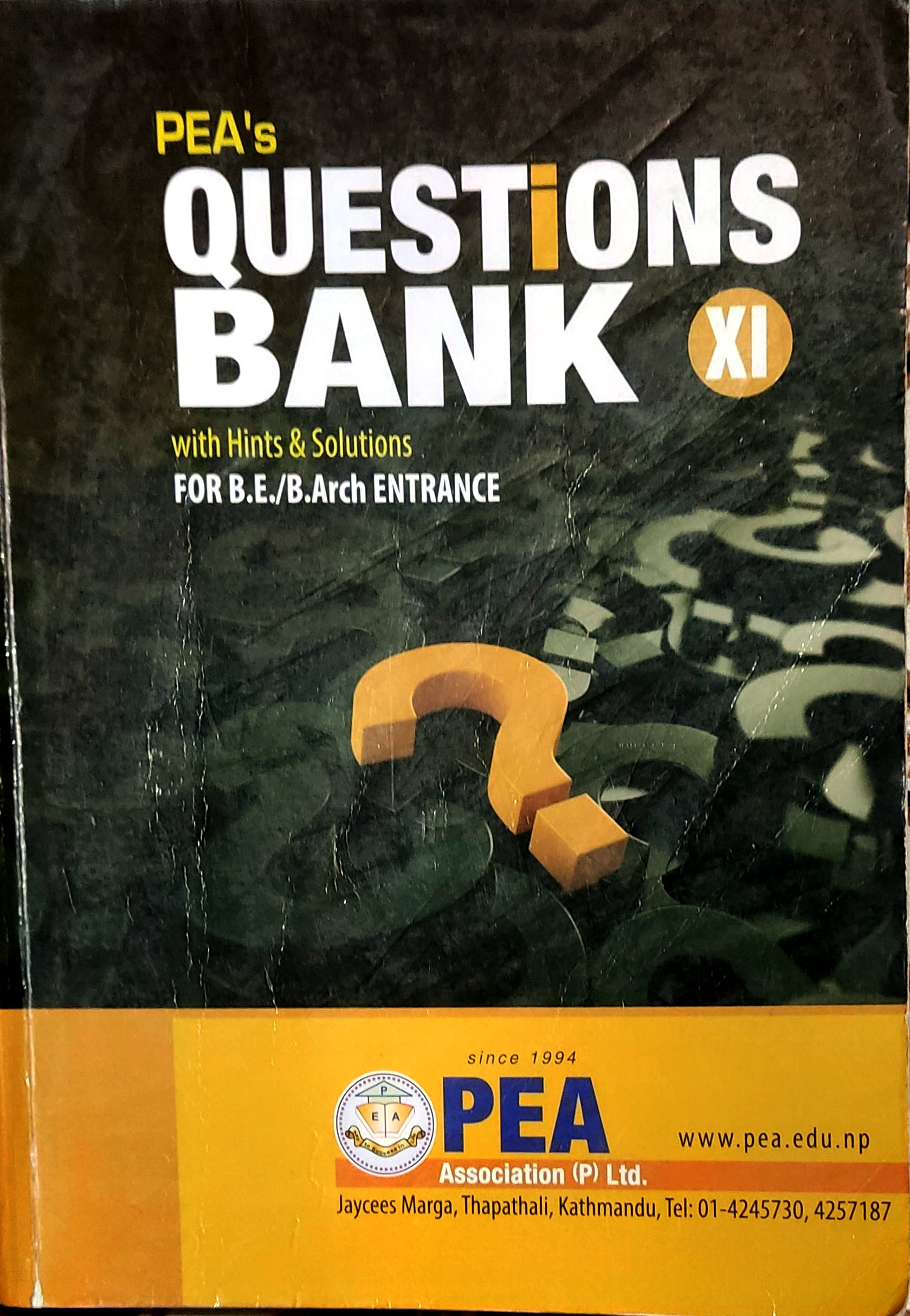 PEA's Question Bank