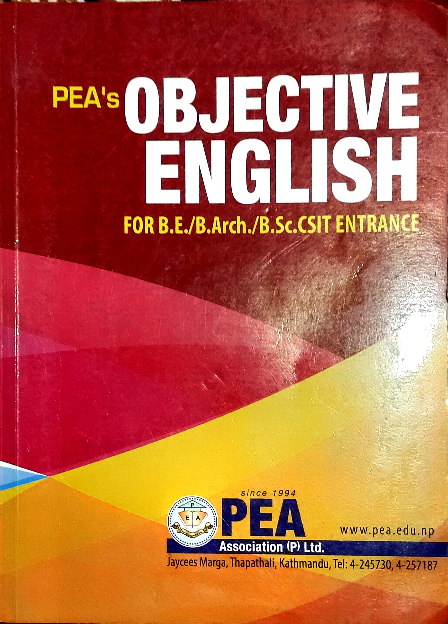 PEA's Objective English